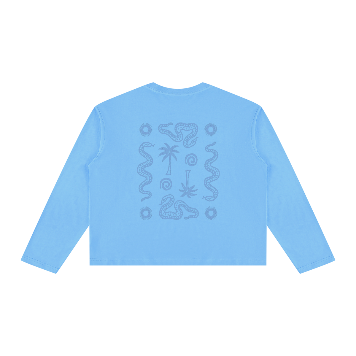 SERPENT RITUAL / 02  Long Sleeve Boxy T-Shirt