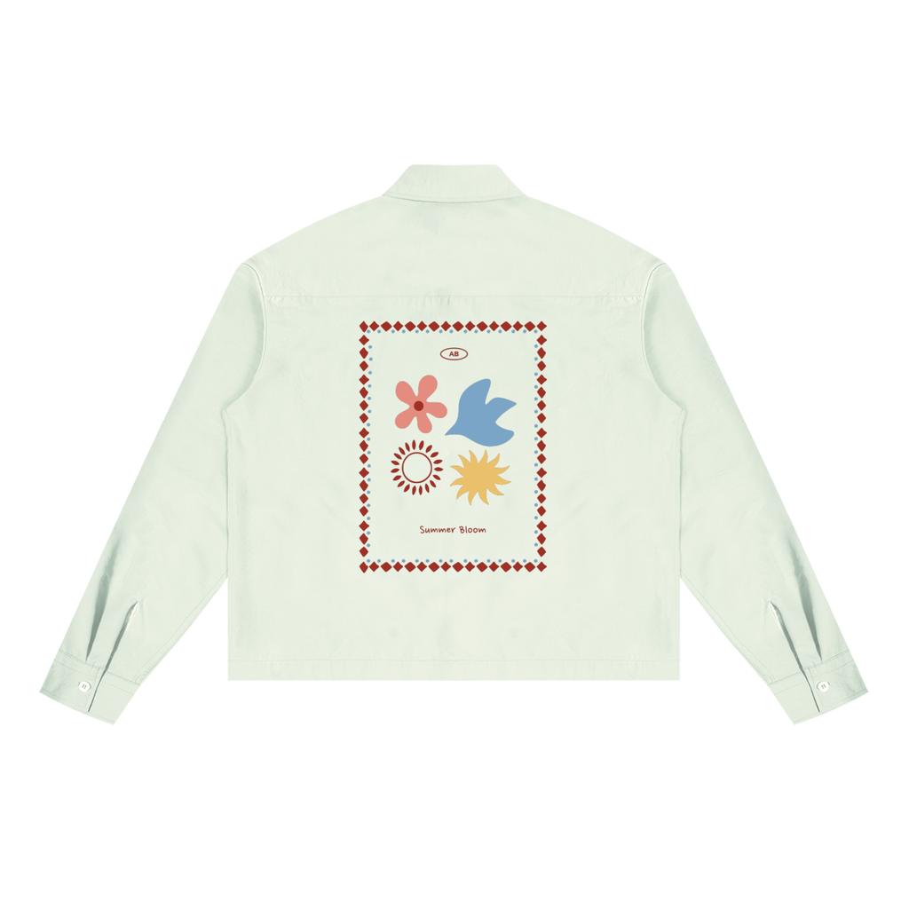 Unisex Boxy Long Sleeve Shirt