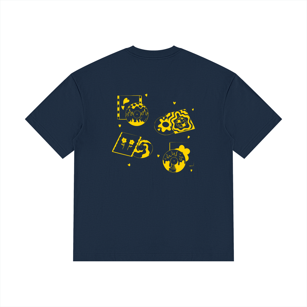 Unisex Drop Shoulder Cotton T-Shirt
