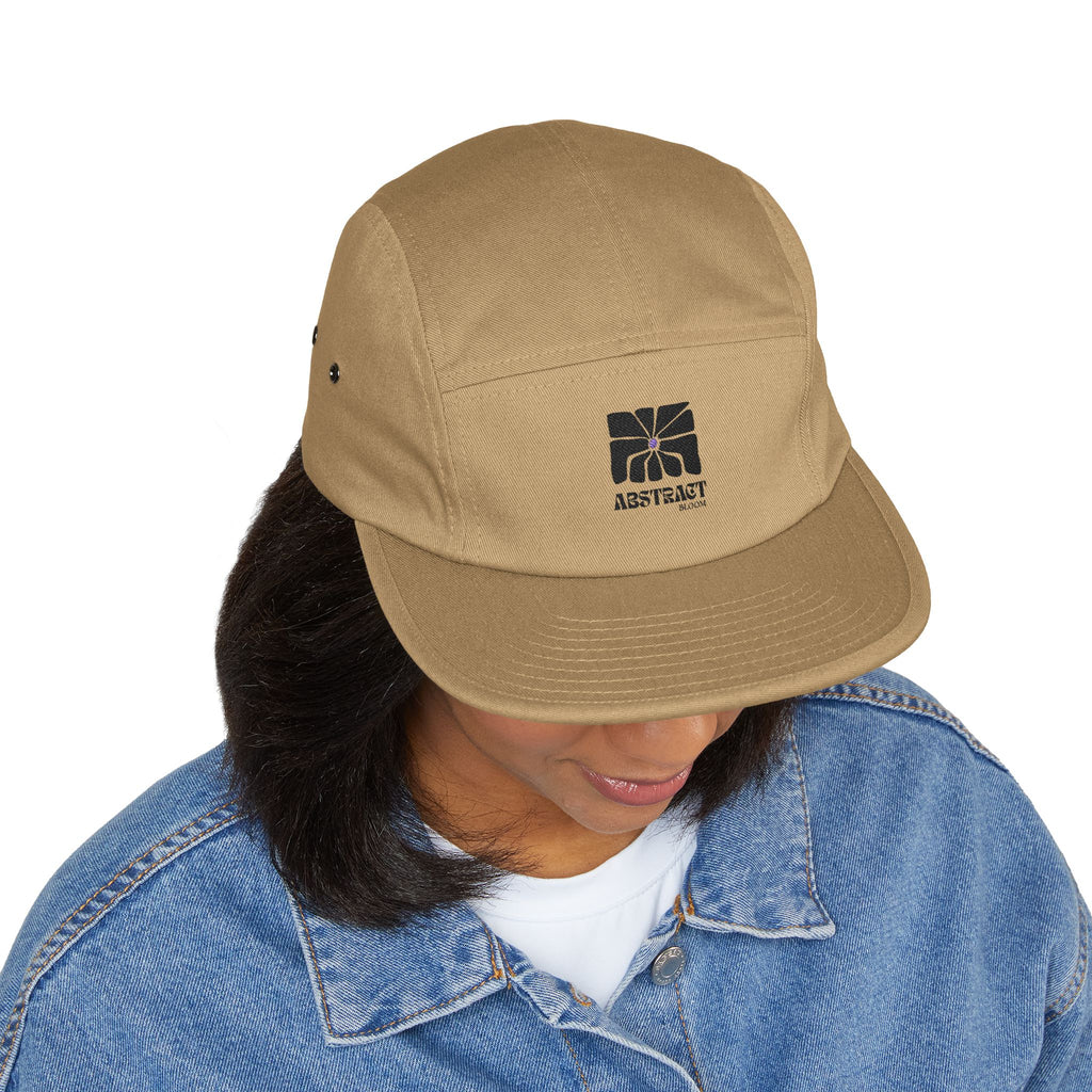 Stylish Embroidered 5 Panel Cap | Trendy Headwear for Outdoor Adventures, Festivals, Everyday Wear, Gifts, Unisex Fashion