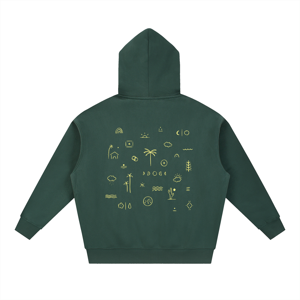 Oversized Fleece Boxy Hoodie