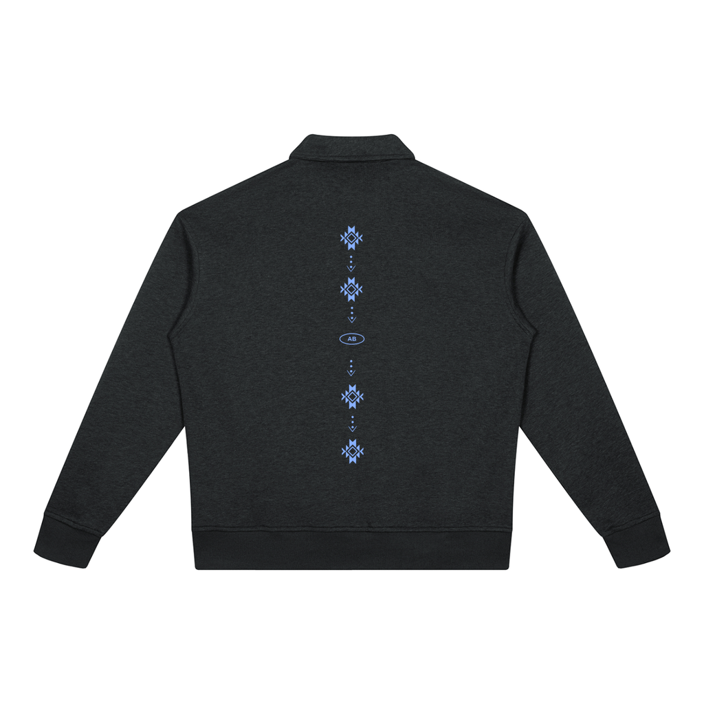 ATLAS / 02 Boxy Quarter-Zip Sweatshirt