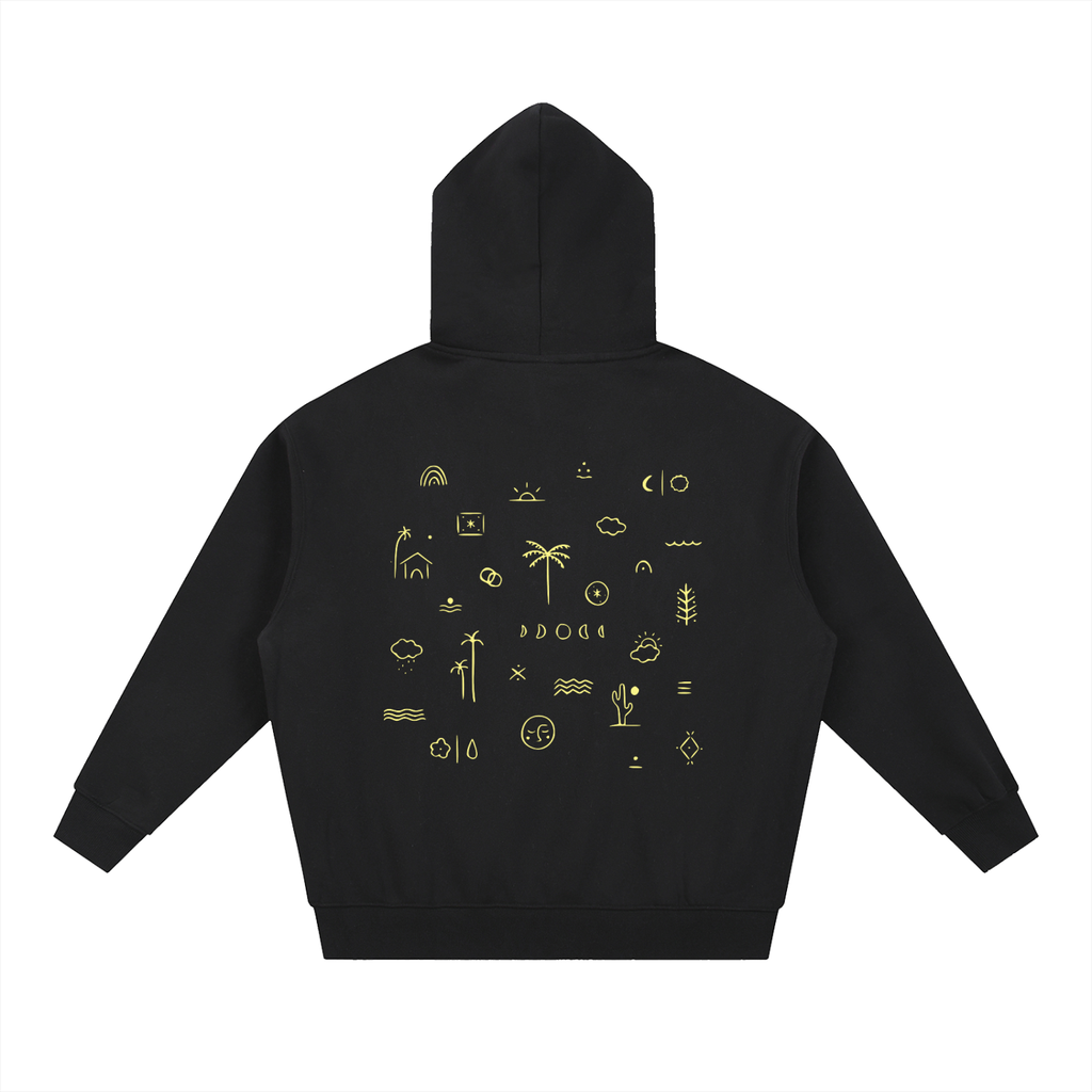Oversized Fleece Boxy Hoodie