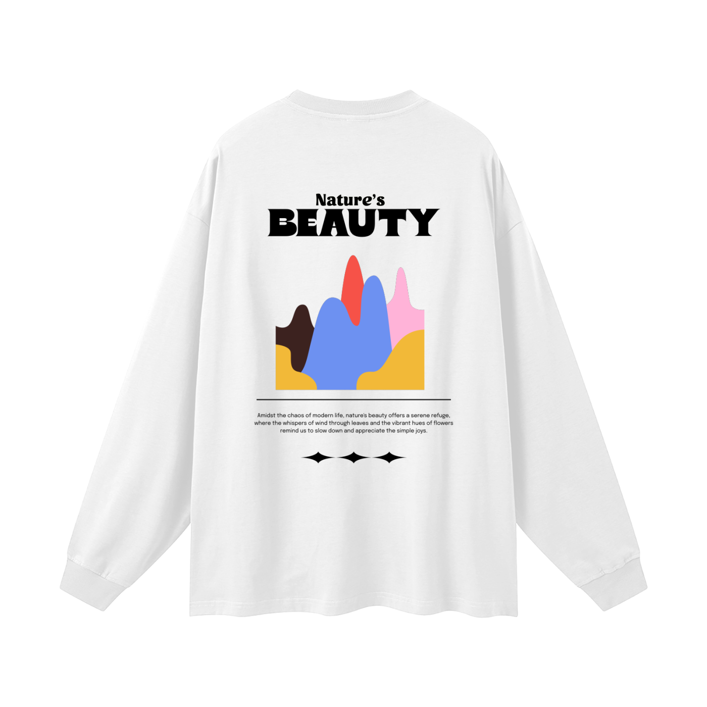 Oversized Unisex Long Sleeve T-Shirt