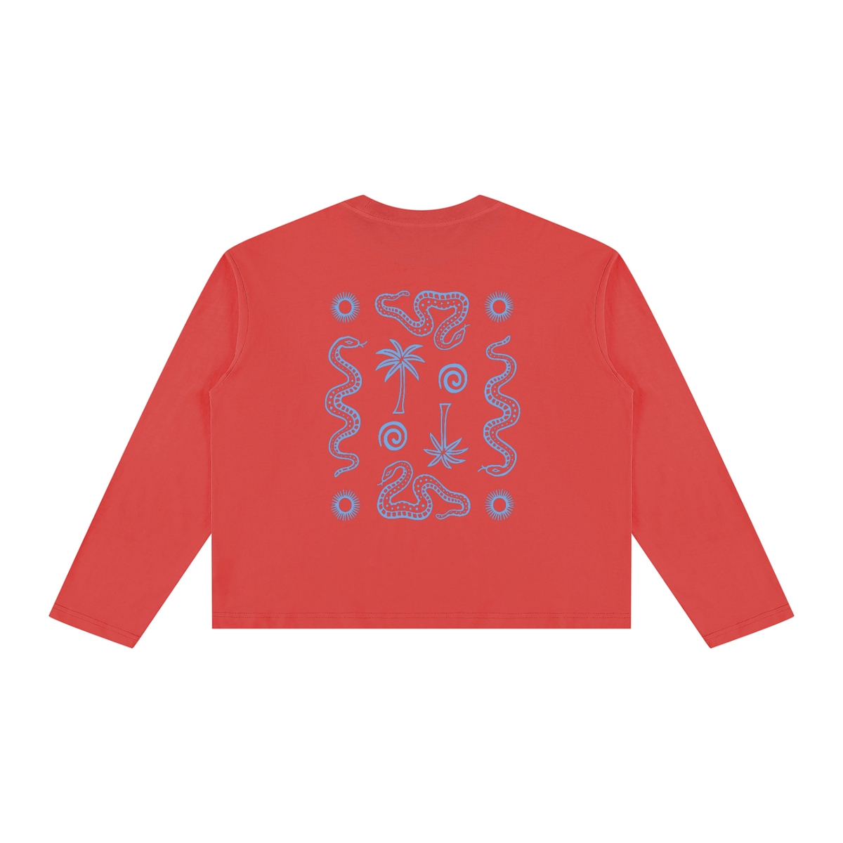 SERPENT RITUAL / 02  Long Sleeve Boxy T-Shirt