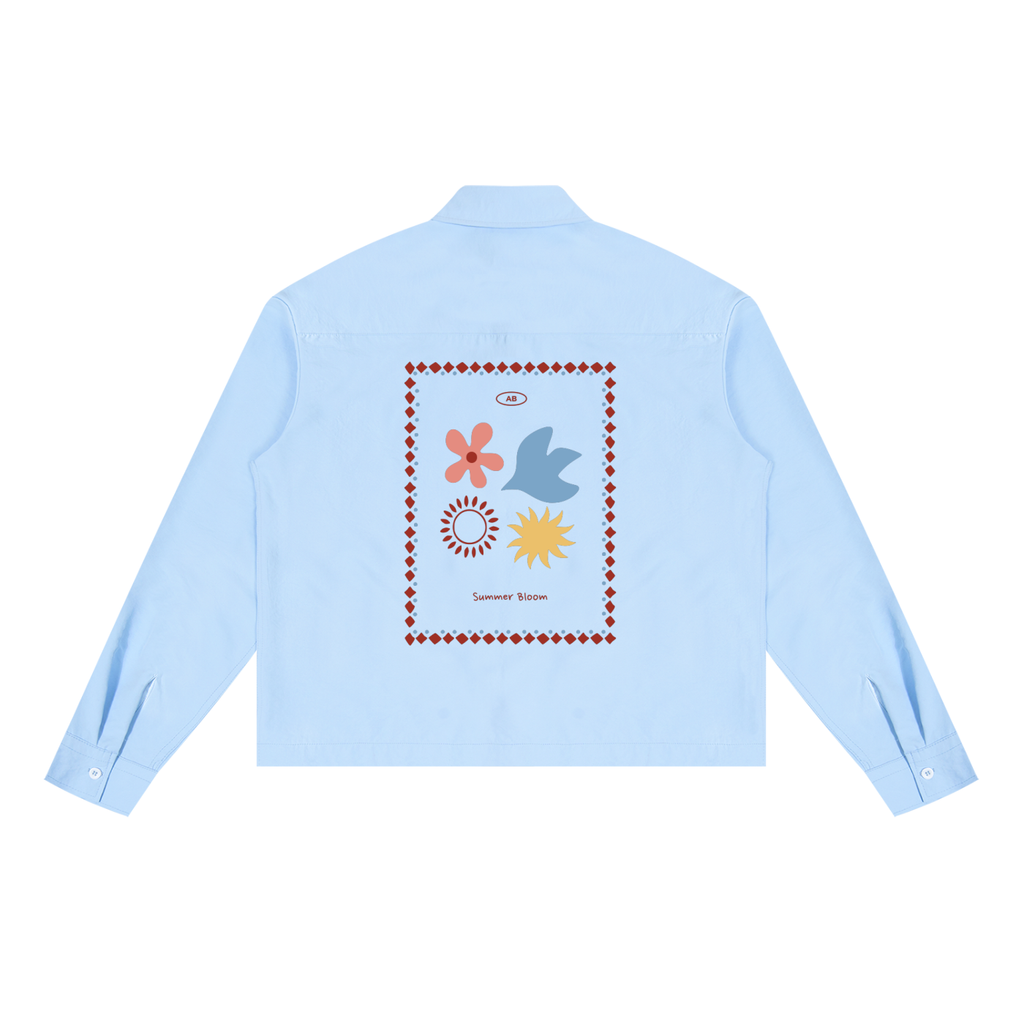 Unisex Boxy Long Sleeve Shirt