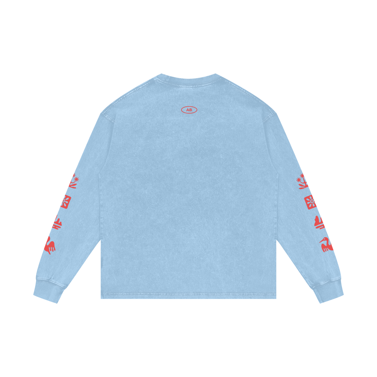 SAONA / 01 Acid Wash Oversize Long Sleeve