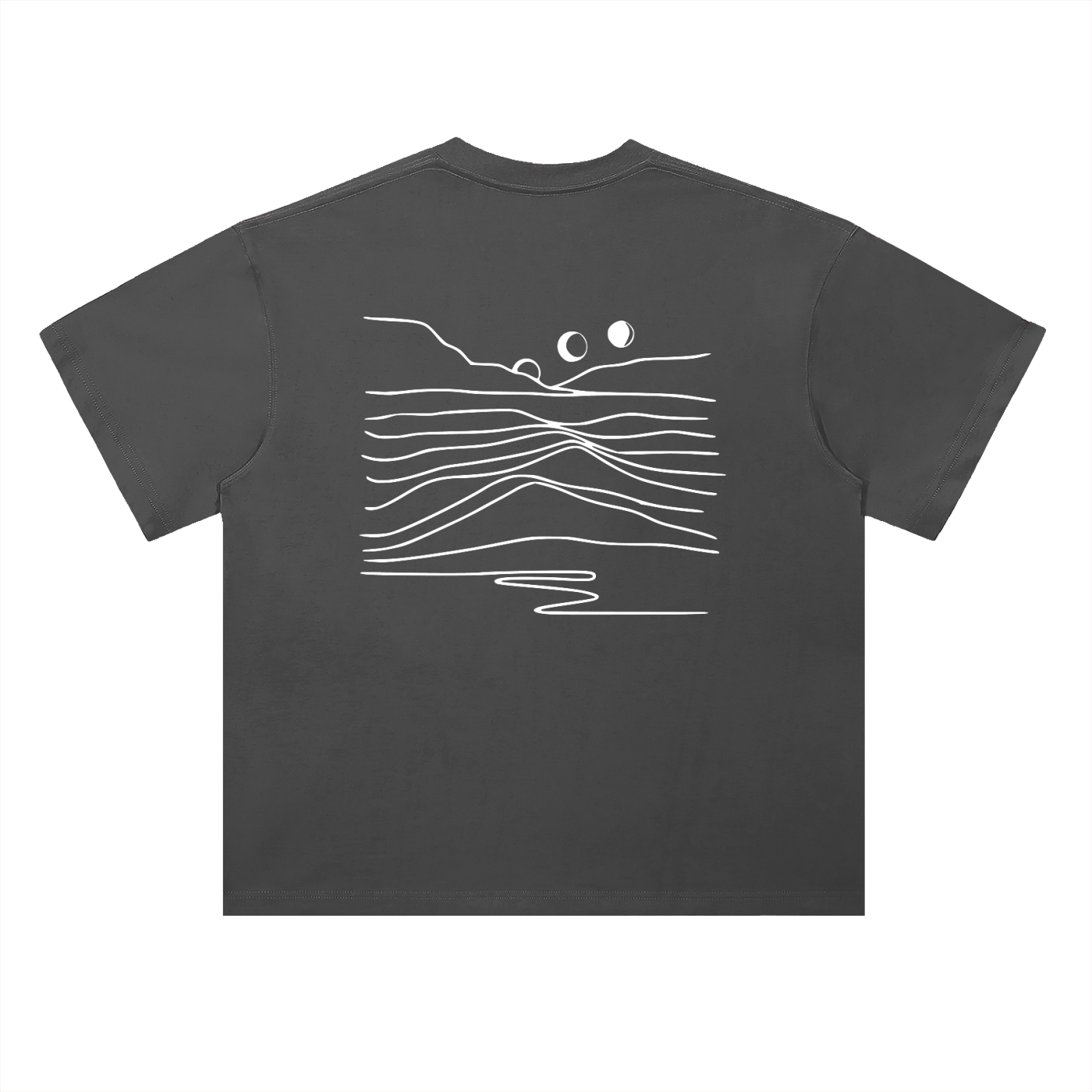 Heavyweight Drop Shoulder Cotton T-Shirt