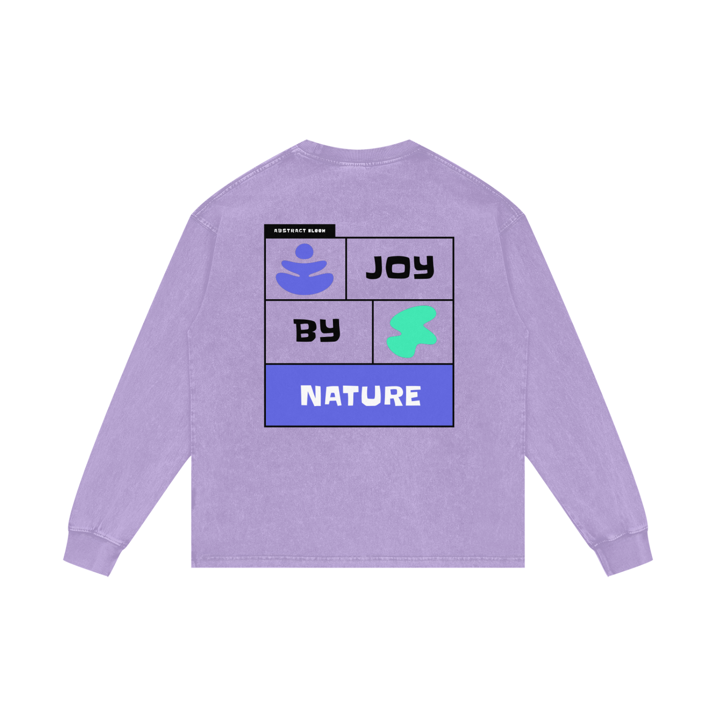 Acid Wash Oversize Long Sleeve T-Shirt