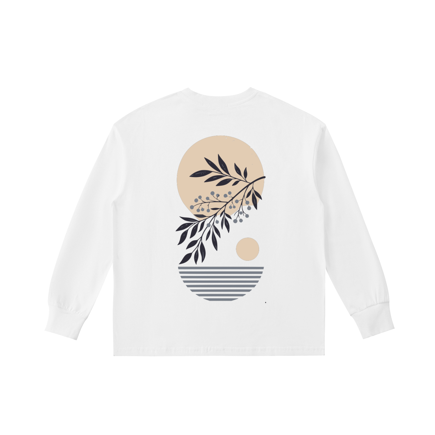 Kids' Quick-Dry Cotton Long-Sleeve Tee