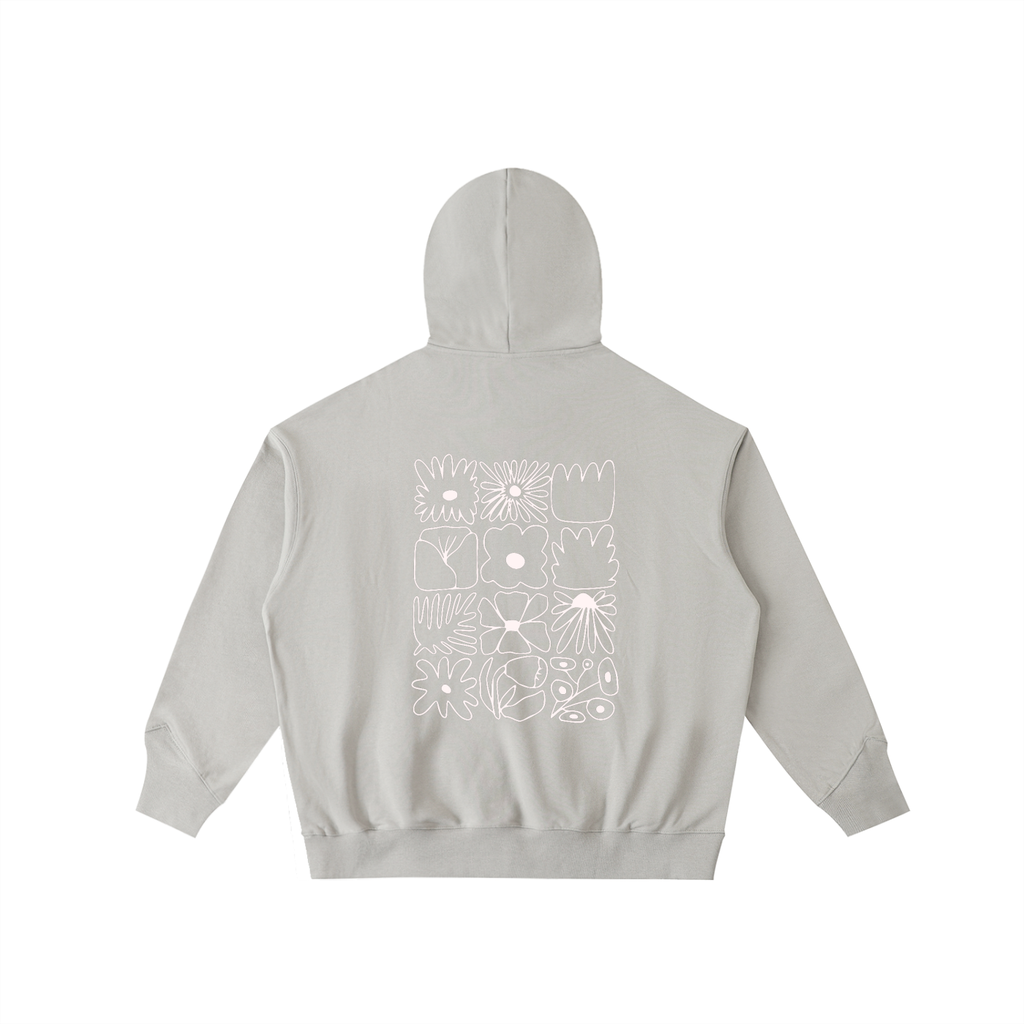 Big Hood Half-Zip Fleece Hoodie