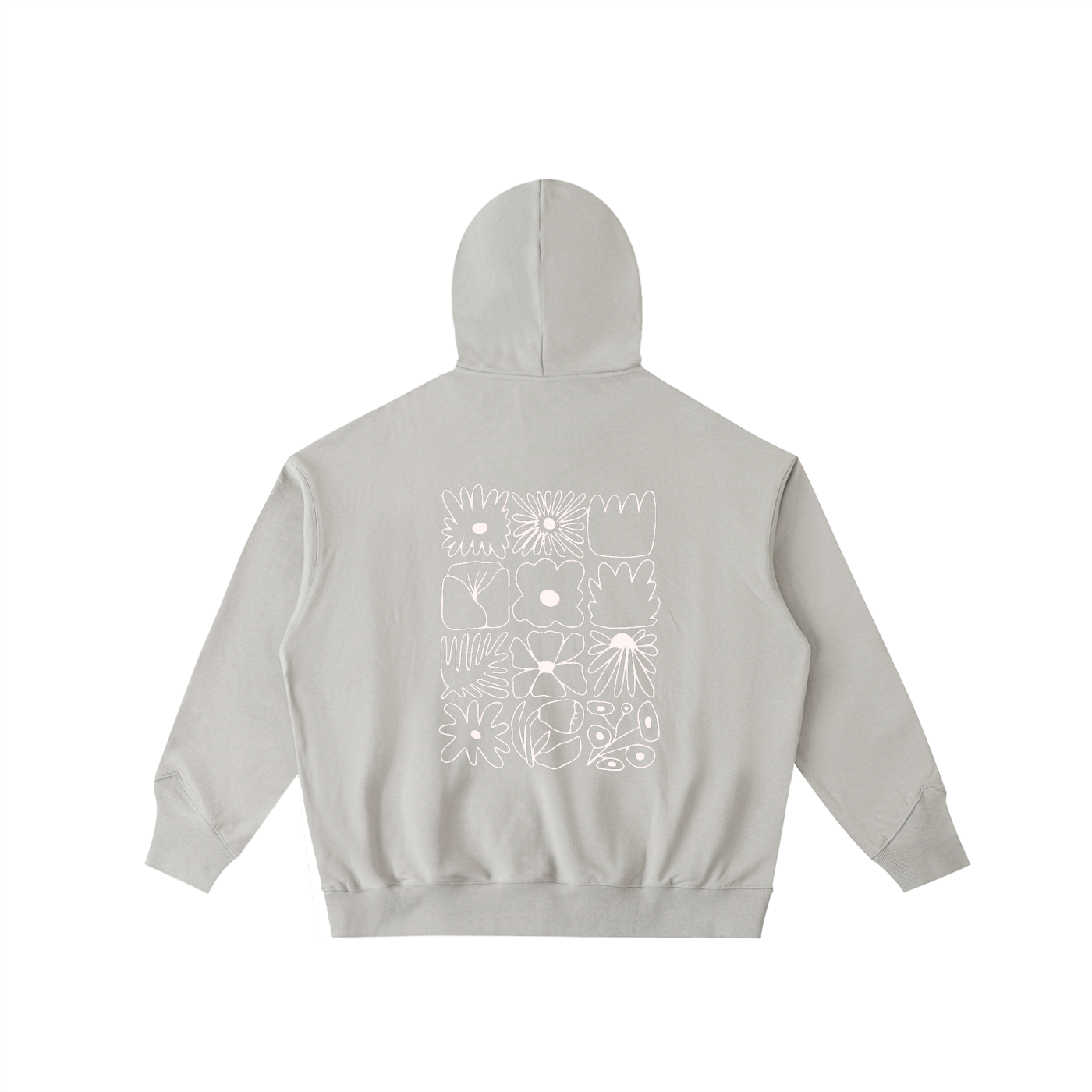 Big Hood Half-Zip Fleece Hoodie