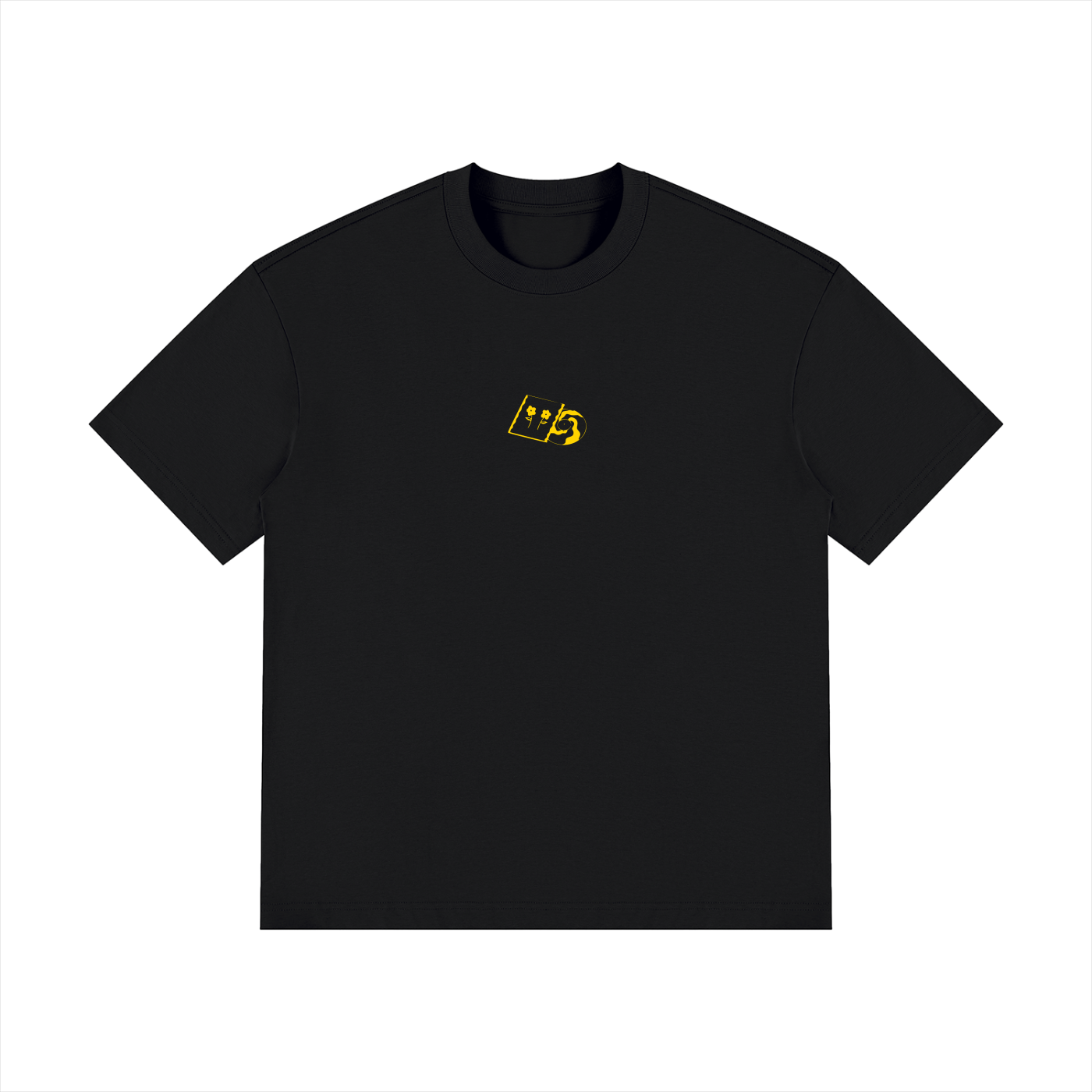 Unisex Drop Shoulder Cotton T-Shirt