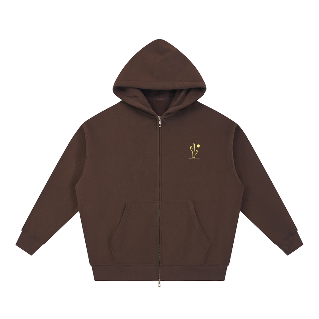 Oversized Fleece Boxy Hoodie