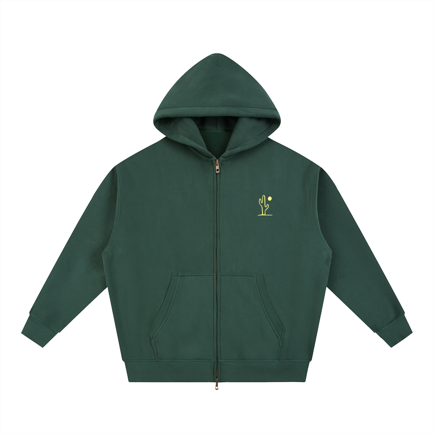 Oversized Fleece Boxy Hoodie