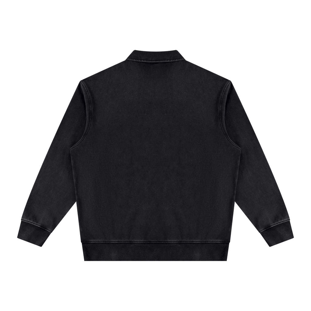 Unisex Vintage Wash Quarter-Zip Sweatshirt
