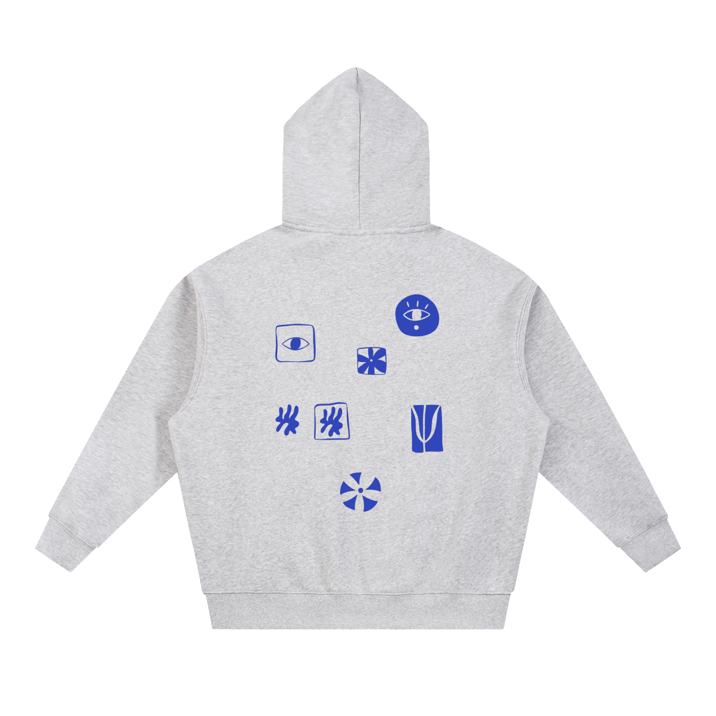 Essential Oversized Boxy Fit Fleece Hoodie