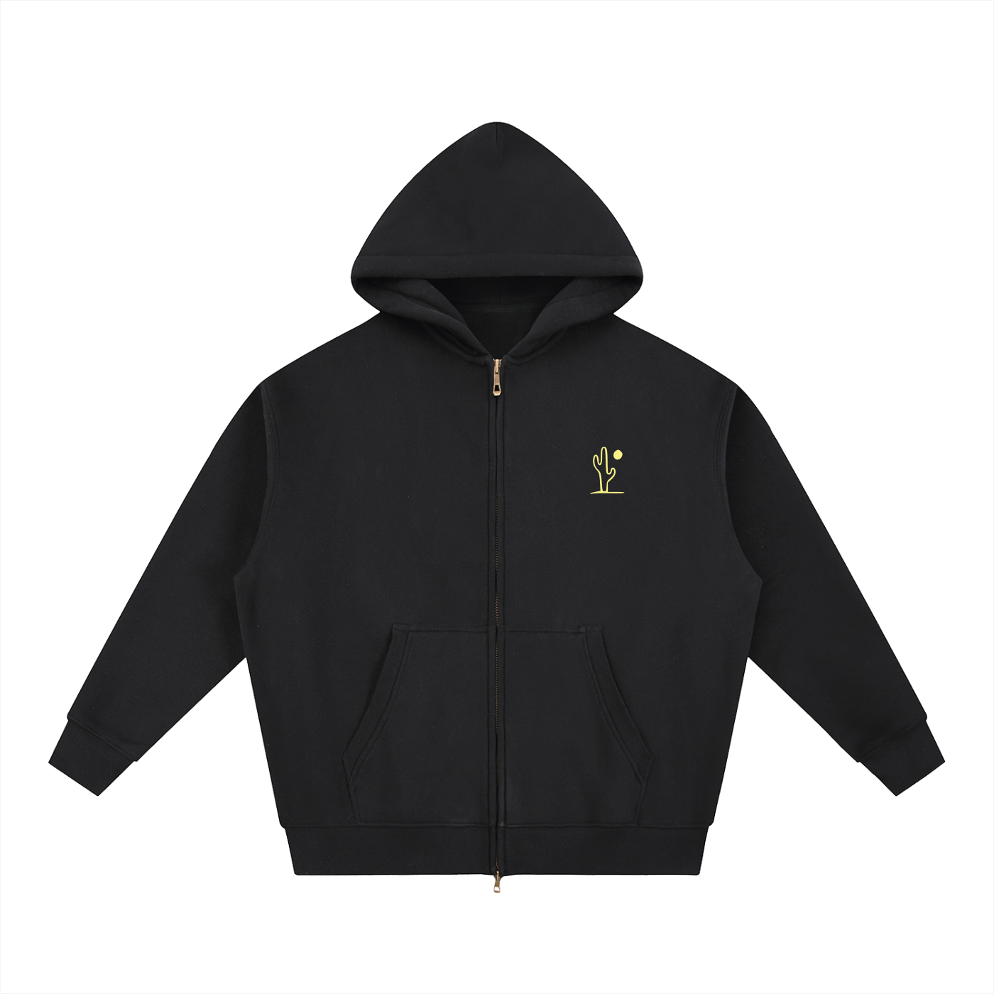 Oversized Fleece Boxy Hoodie