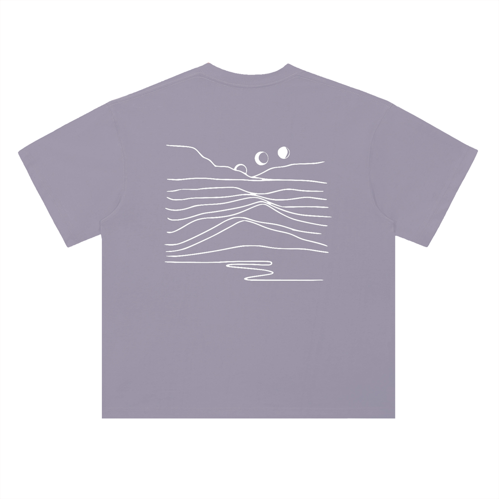 Heavyweight Drop Shoulder Cotton T-Shirt