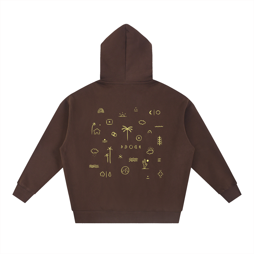 Oversized Fleece Boxy Hoodie