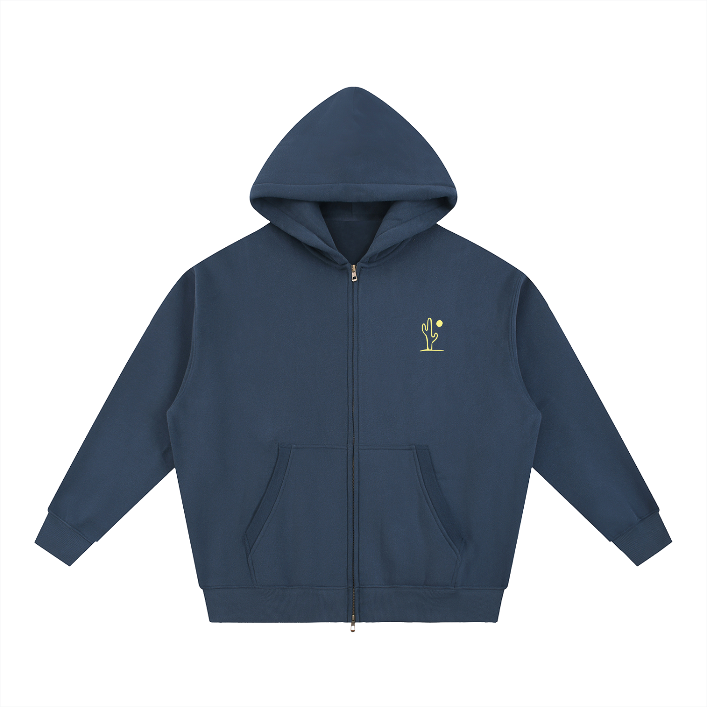 Oversized Fleece Boxy Hoodie