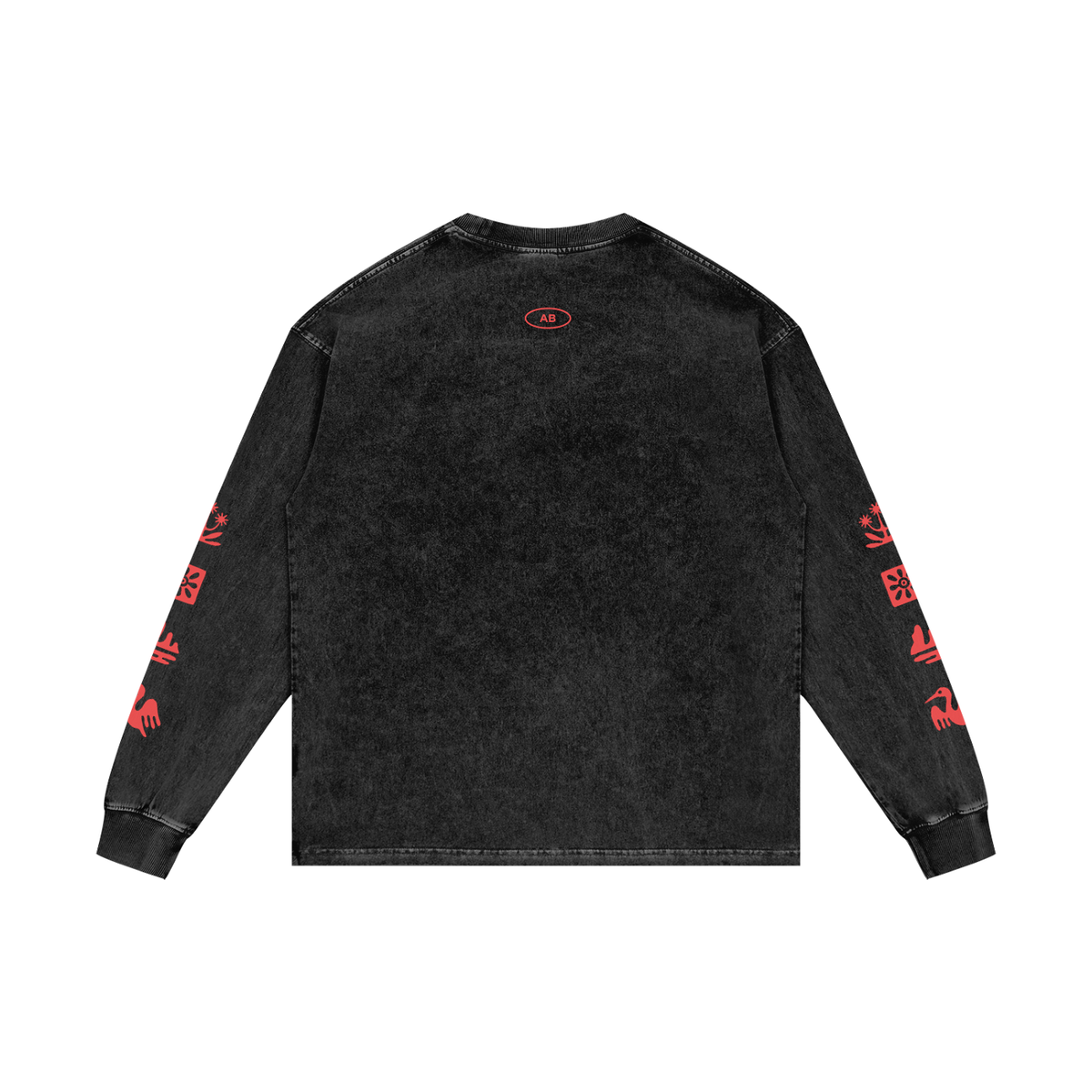 SAONA / 01 Acid Wash Oversize Long Sleeve