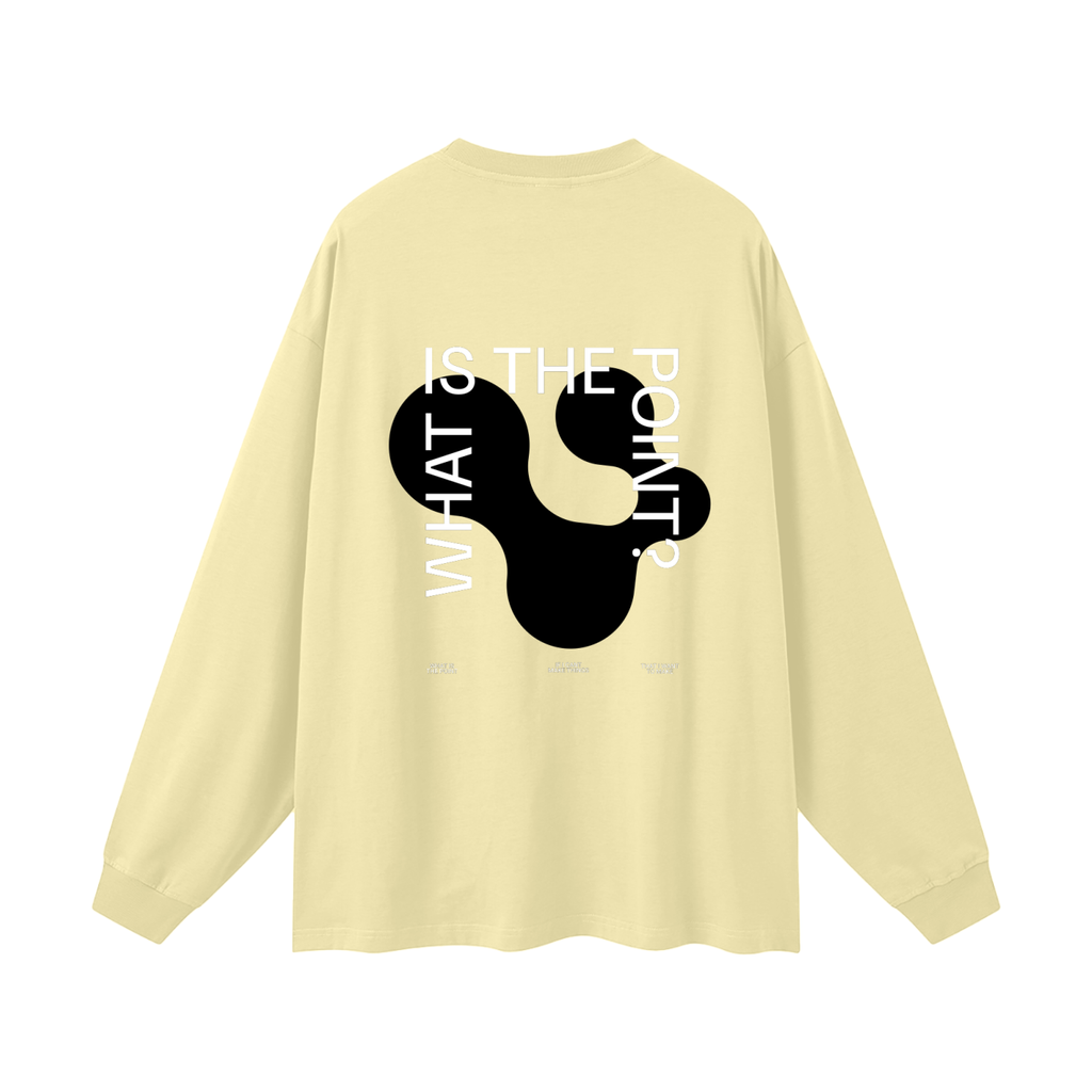 Oversized Unisex Long Sleeve T-Shirt