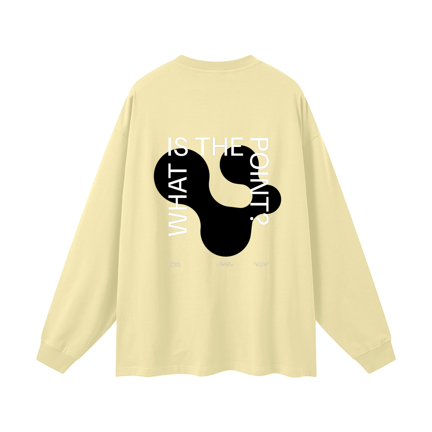 Oversized Unisex Long Sleeve T-Shirt