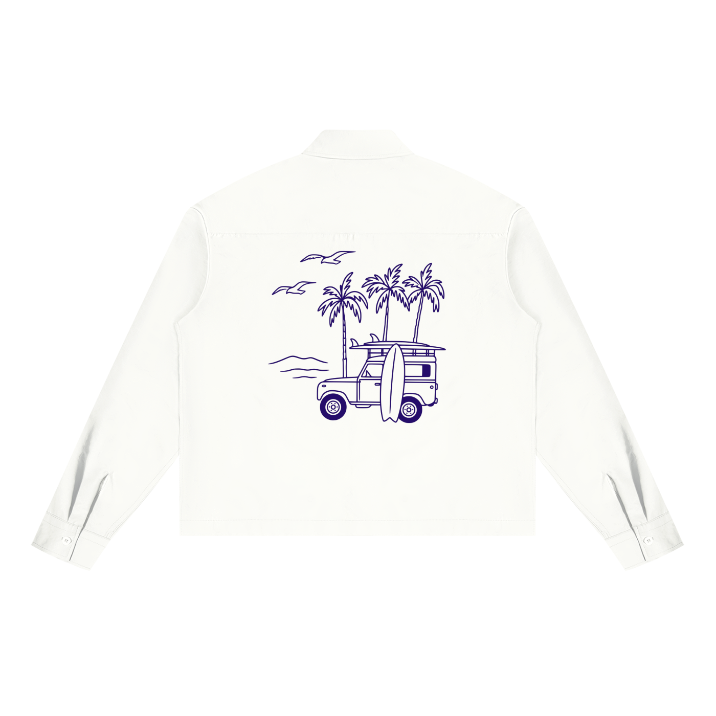 Unisex Boxy Long Sleeve Shirt