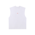 OCEAN BLISS / 01 Raw Edge Cotton Tank Top