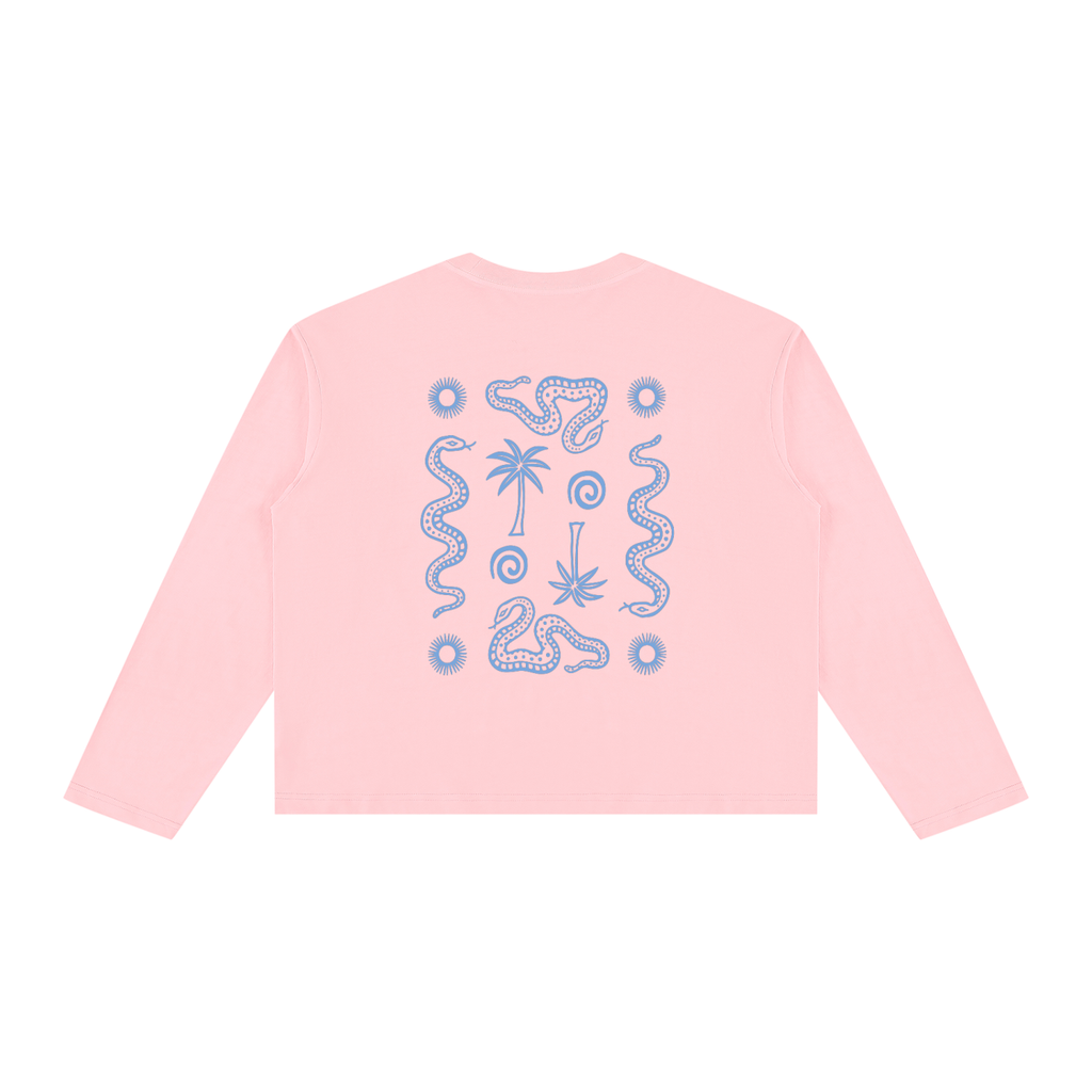SERPENT RITUAL / 02  Long Sleeve Boxy T-Shirt