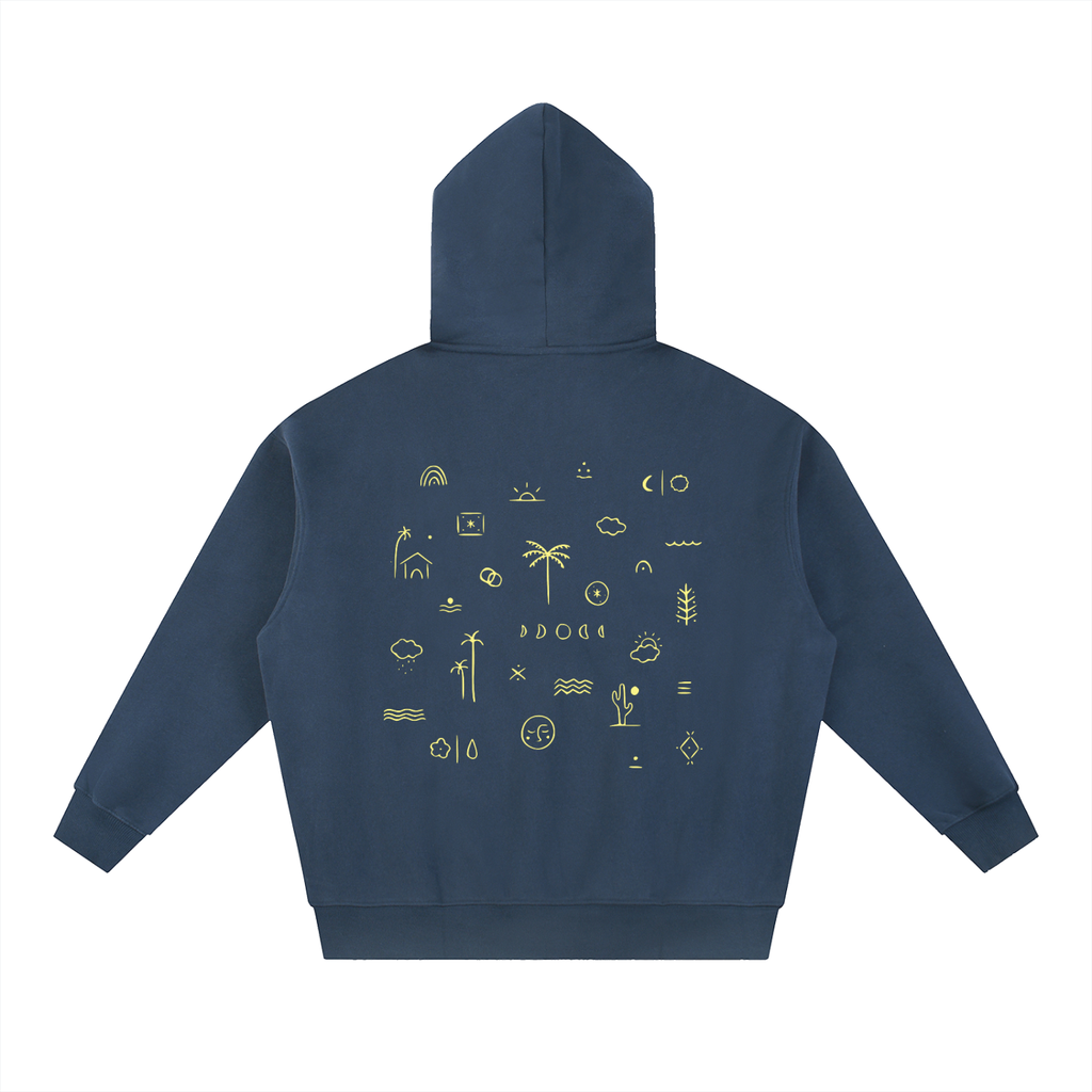 Oversized Fleece Boxy Hoodie