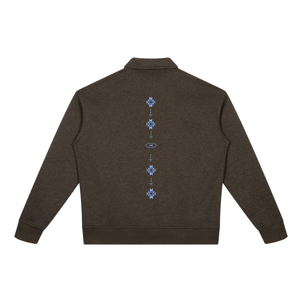 ATLAS / 02 Boxy Quarter-Zip Sweatshirt