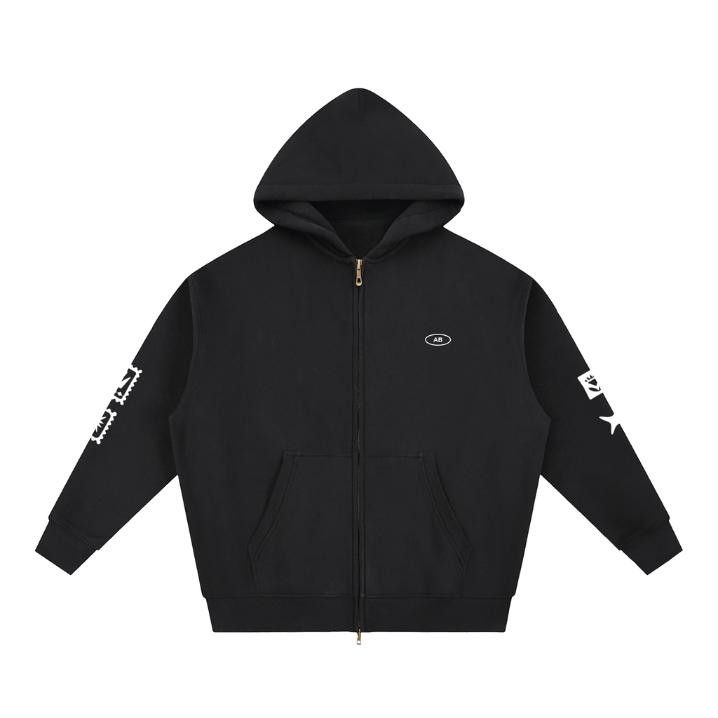EMBLEM / 01 Oversized Boxy Hoodie