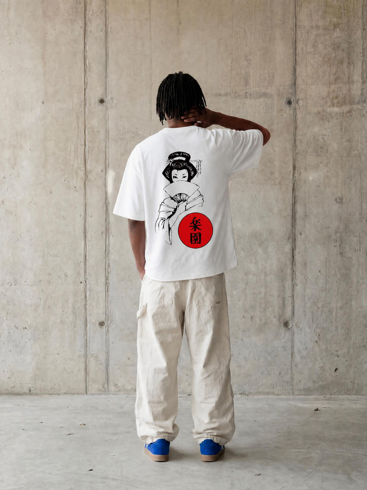 GEISHA / 01 Enzyme Washed T-Shirt