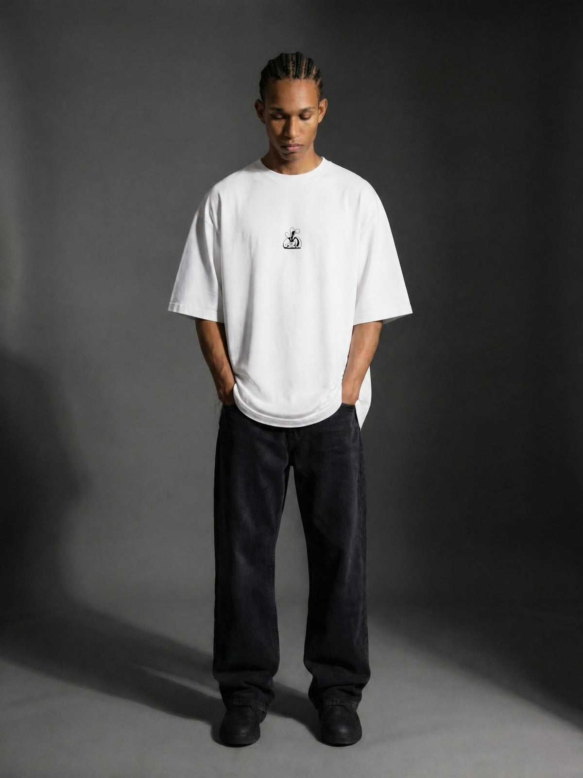 WITHPLANTS / 01  Heavyweight Vintage Washed T-Shirt