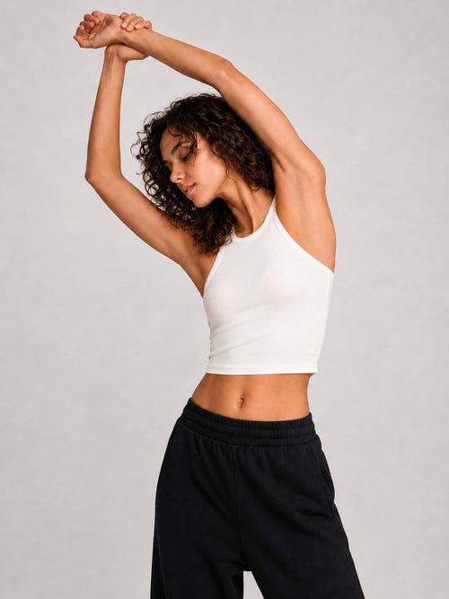 AQUA MUSE / 01  Washed Tank Top