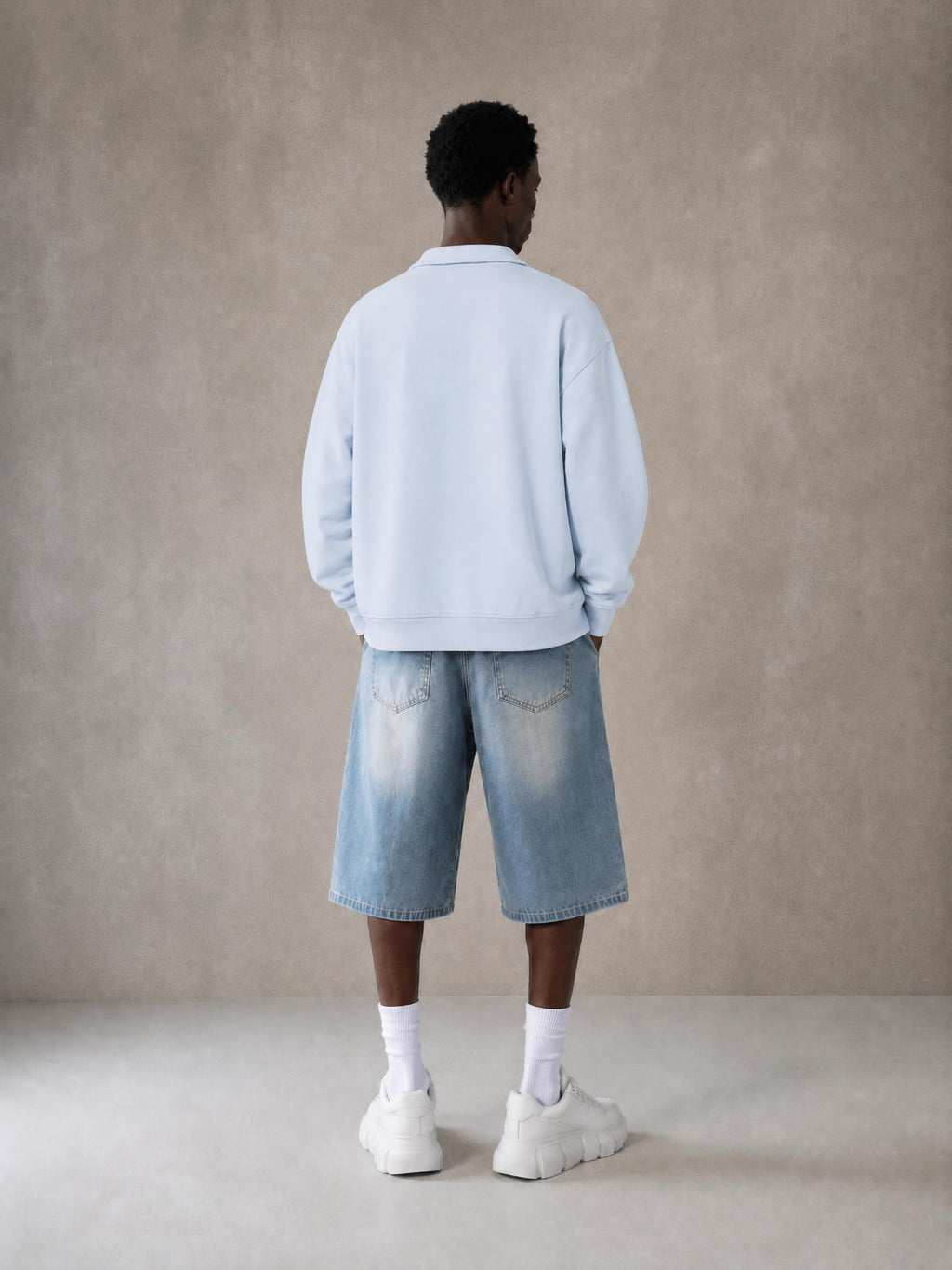 Unisex Vintage Wash Quarter-Zip Sweatshirt