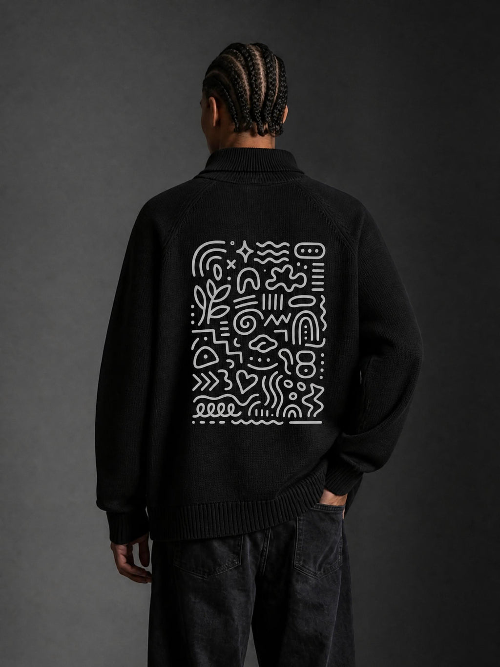 Unisex Quarter-Zip Pullover Sweatshirt