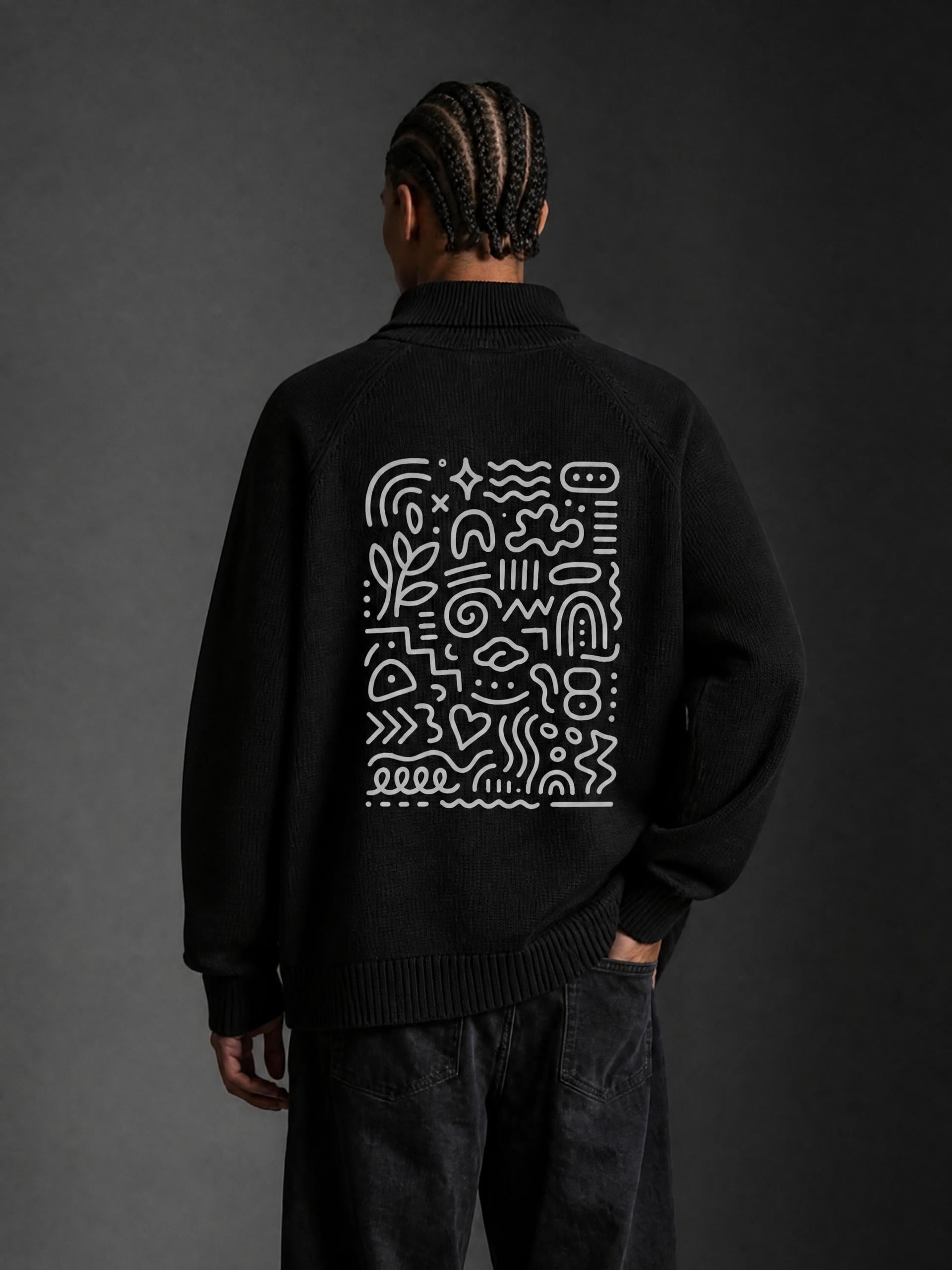 Unisex Quarter-Zip Pullover Sweatshirt