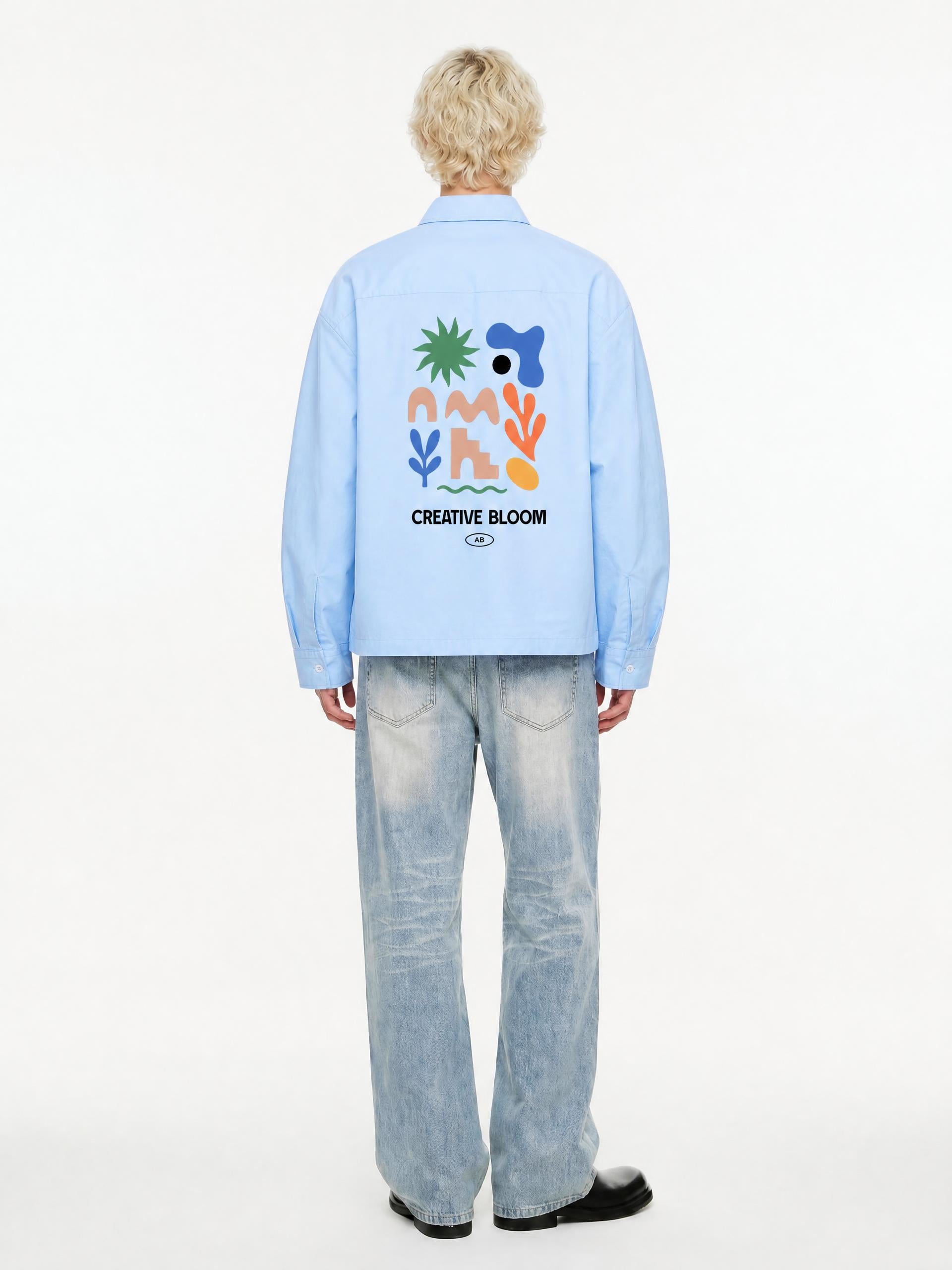 Unisex Boxy Long Sleeve Shirt