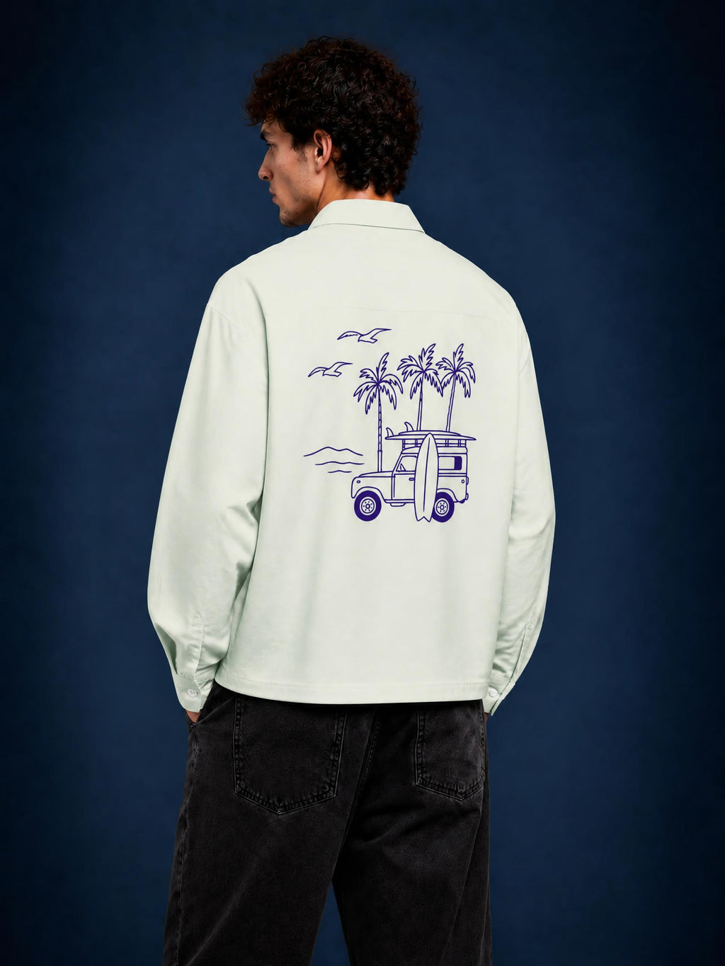 SURF TRIP / 02 Boxy Long Sleeve Shirt