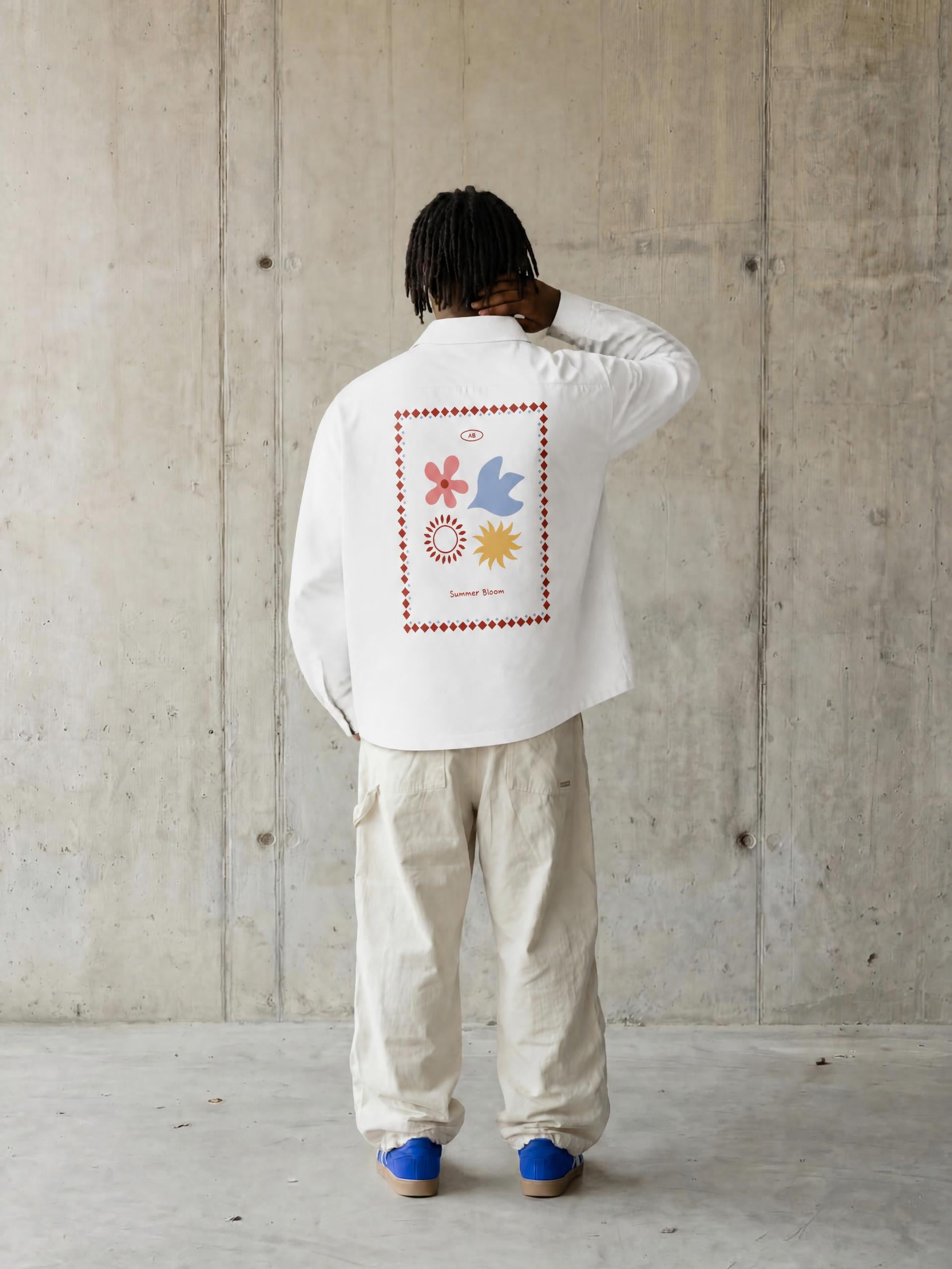 Unisex Boxy Long Sleeve Shirt