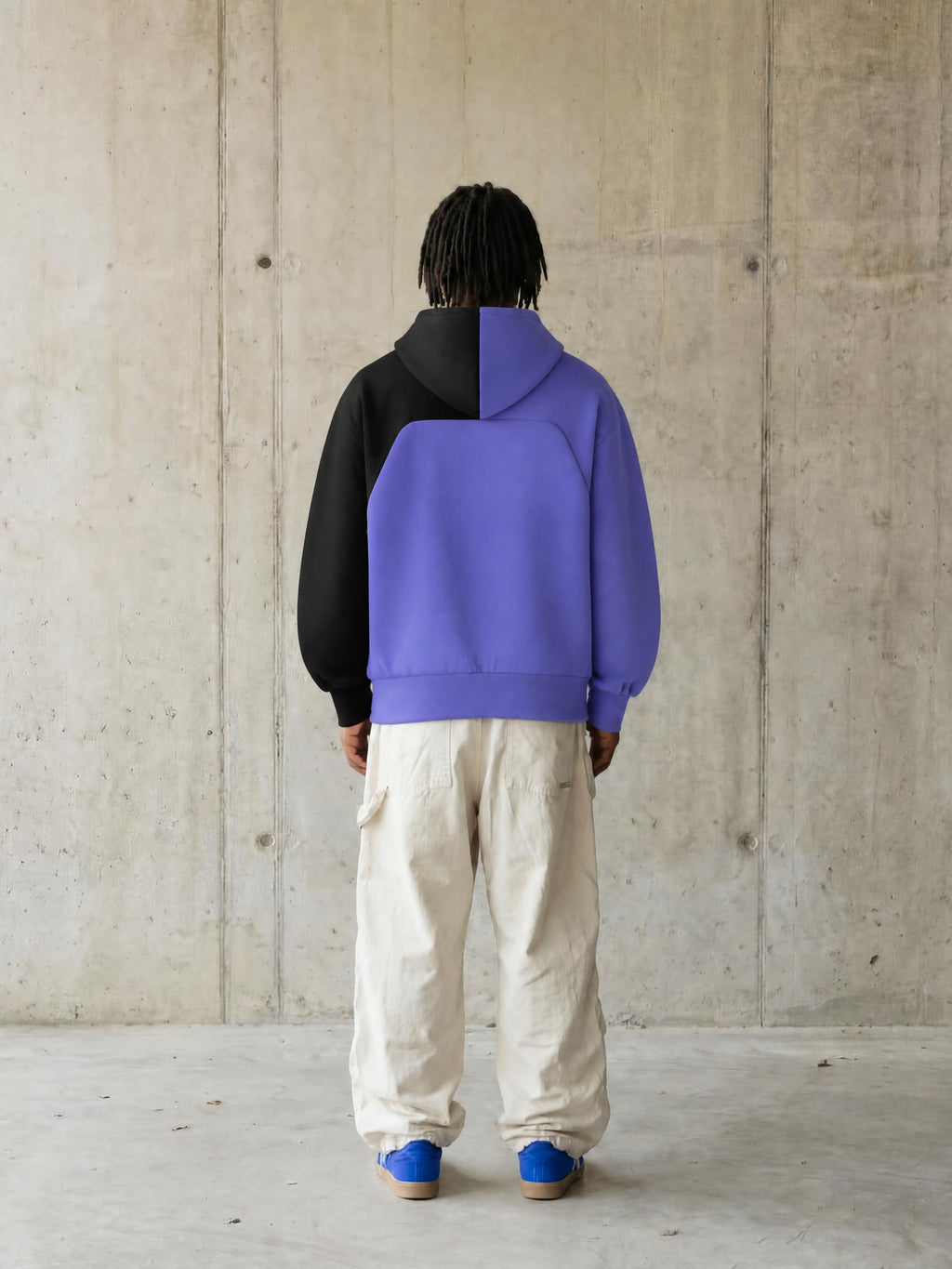 COLORBLOCK / 01  Fleece Hoodie