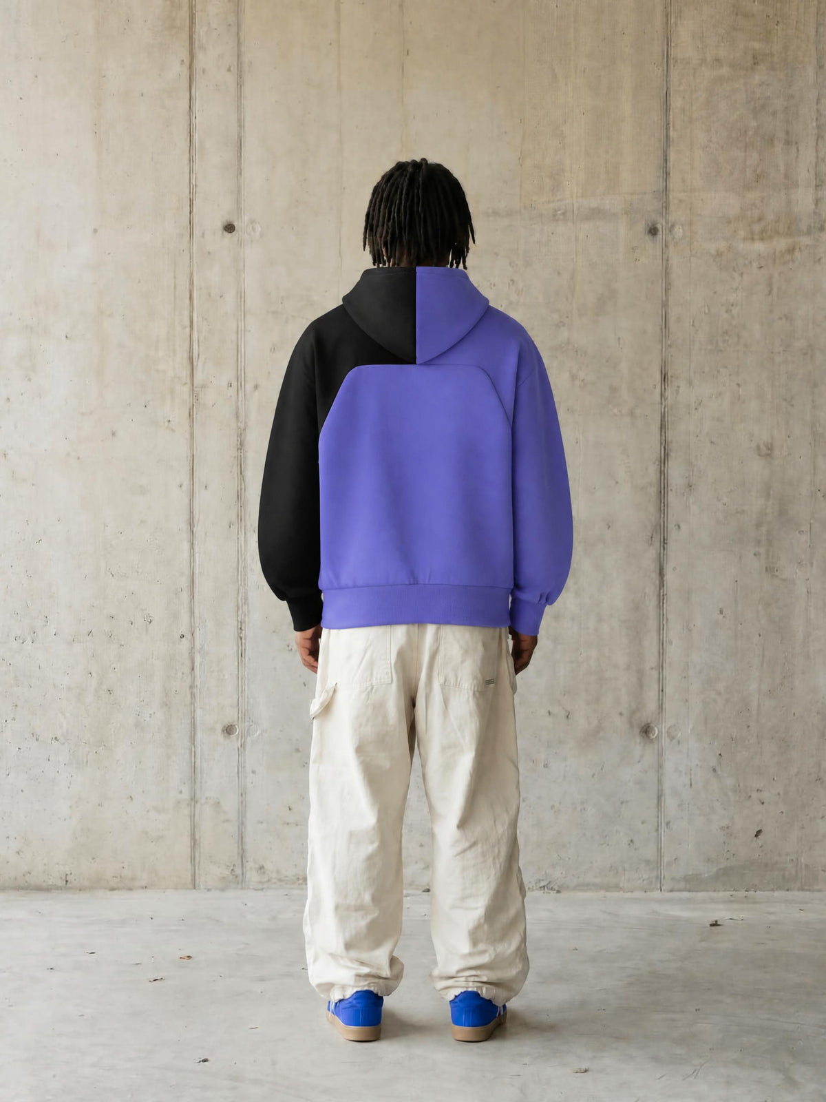 COLORBLOCK / 01  Fleece Hoodie