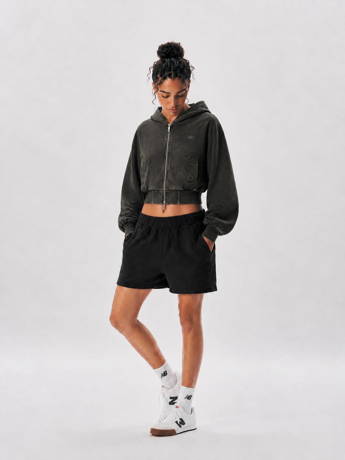 SERPENT RITUAL / 03 Vintage Wash Full Zip Hoodie