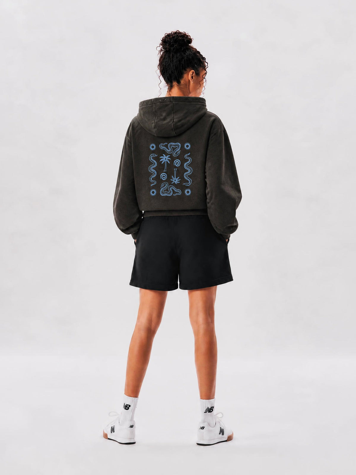SERPENT RITUAL / 03 Vintage Wash Full Zip Hoodie