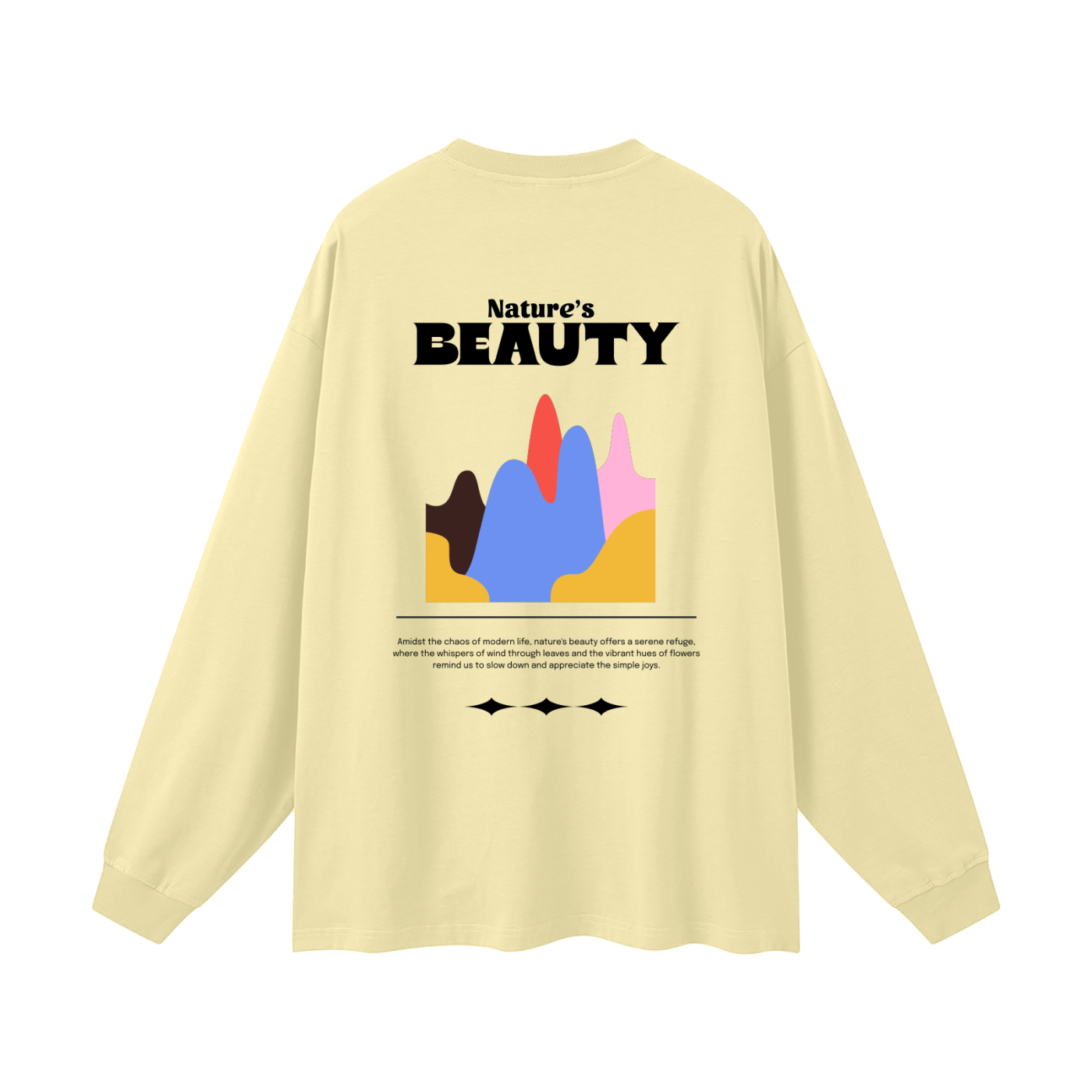 Oversized Unisex Long Sleeve T-Shirt