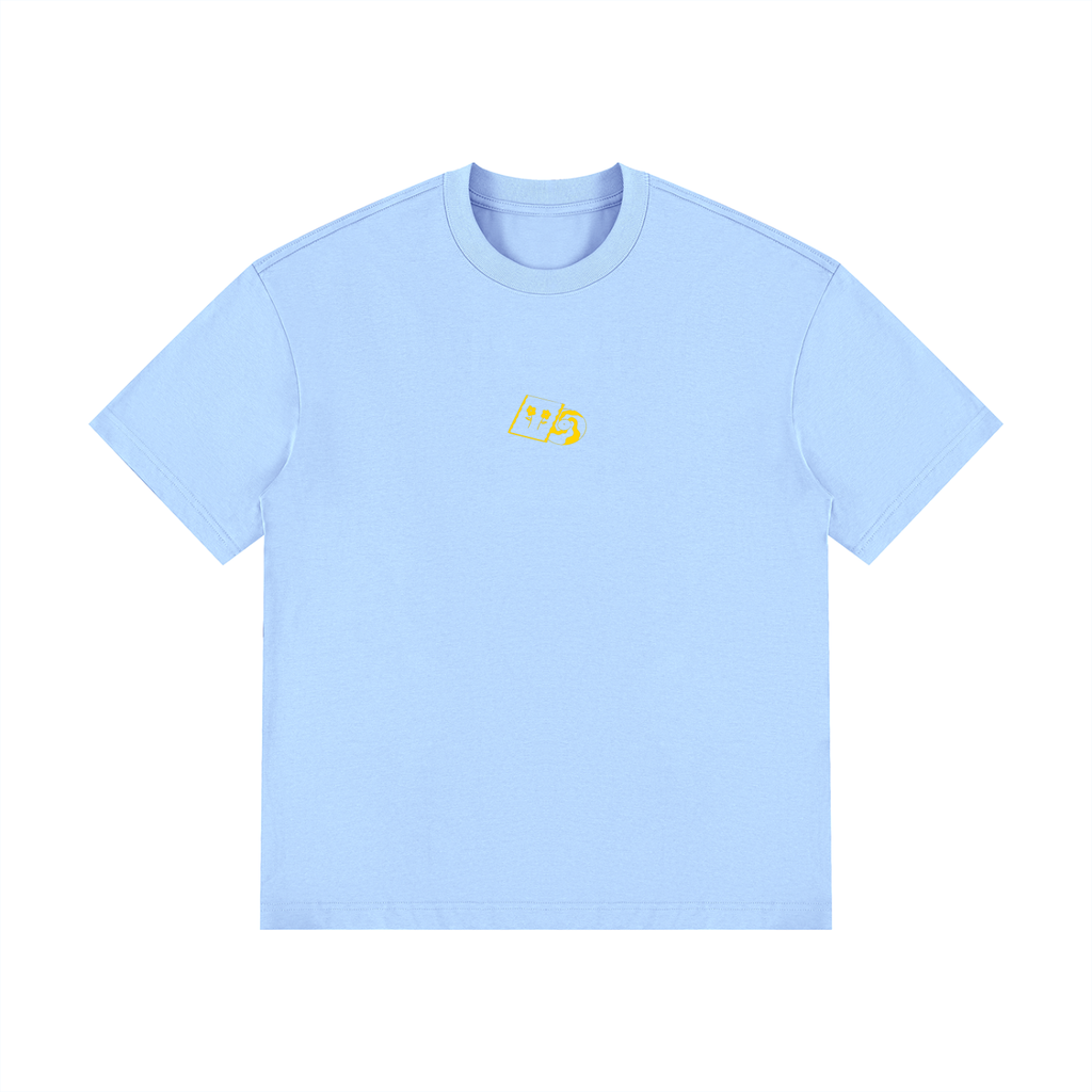Unisex Drop Shoulder Cotton T-Shirt