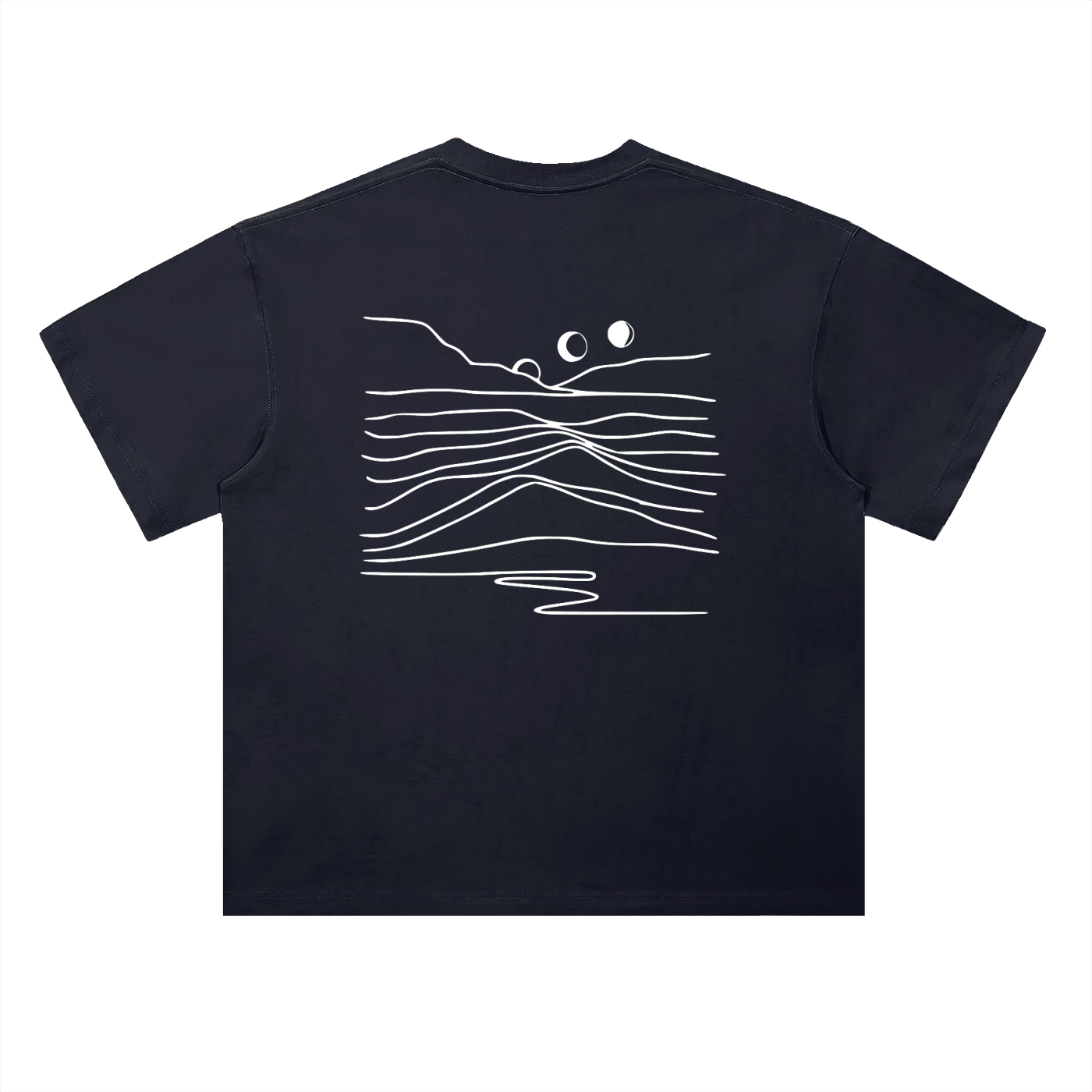 Heavyweight Drop Shoulder Cotton T-Shirt